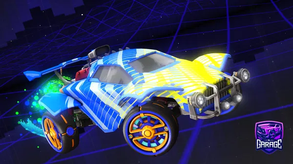 A Rocket League car design from Raynav82