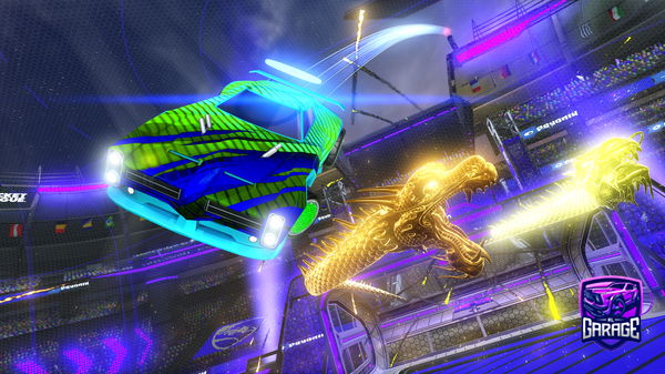 A Rocket League car design from hasart69