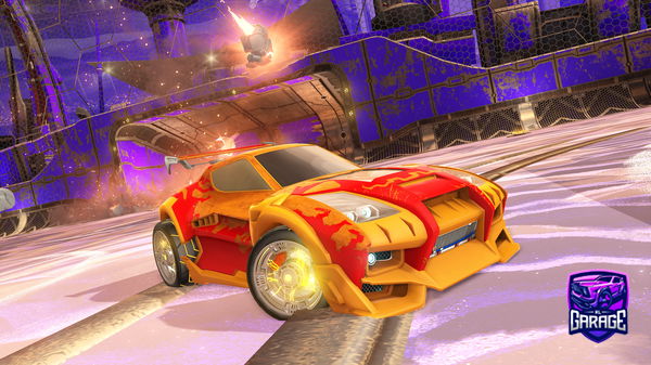 A Rocket League car design from Civil-Serving9