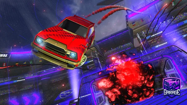 A Rocket League car design from Benplsysrocketleague