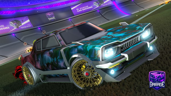 A Rocket League car design from pogythegreat
