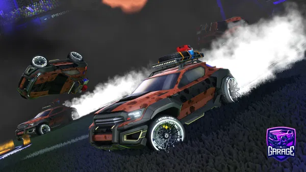A Rocket League car design from cezpo