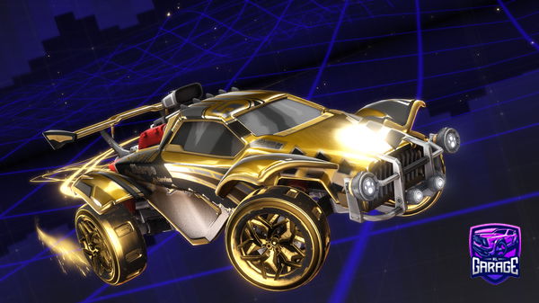 A Rocket League car design from Pulse_Cash12