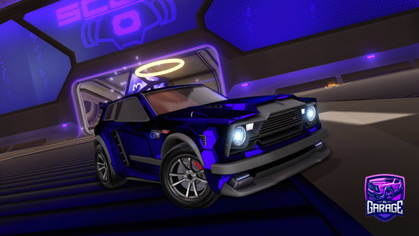 A Rocket League car design from iTryhardPipis
