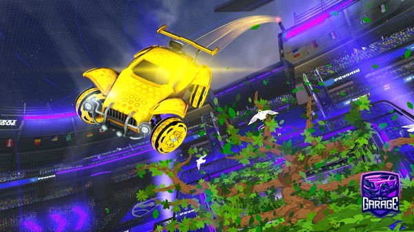 A Rocket League car design from Piggywigly