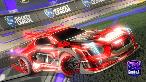 A Rocket League car design from Katrinchix