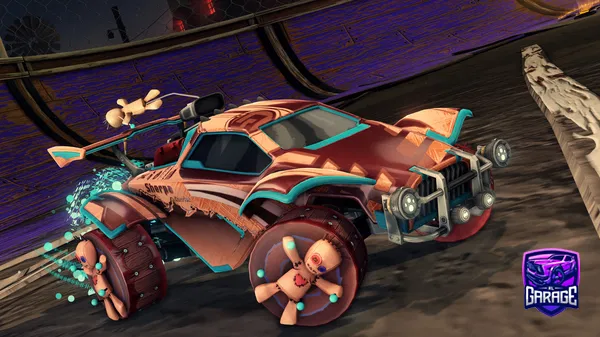 A Rocket League car design from Misha76_