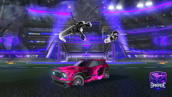 A Rocket League car design from eNcore_03