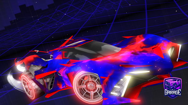 A Rocket League car design from Nothingtpwhitezombas