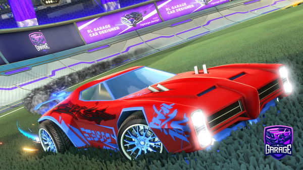 A Rocket League car design from LincolnG07