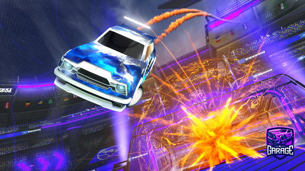 A Rocket League car design from LilFill