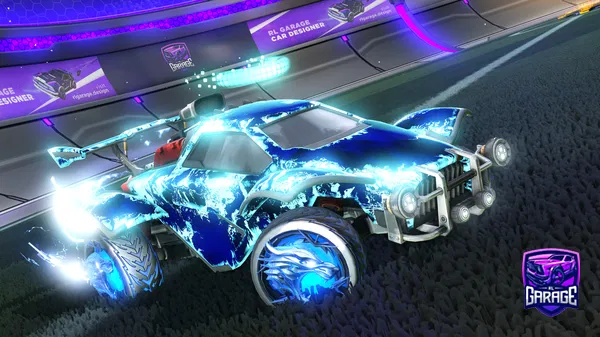 A Rocket League car design from Nouxxz