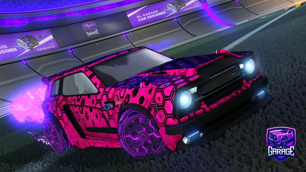 A Rocket League car design from Skib____