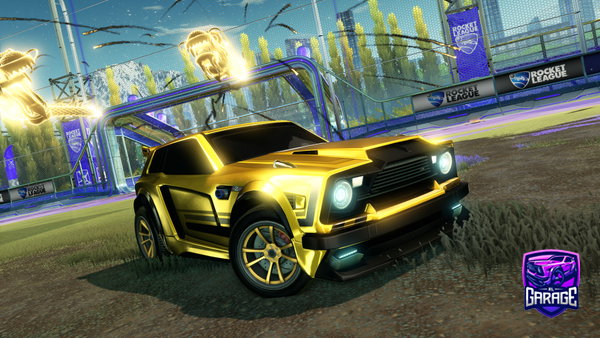 A Rocket League car design from schlainger