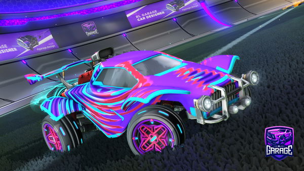 A Rocket League car design from ChappyDaBoi3