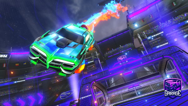 A Rocket League car design from xiw