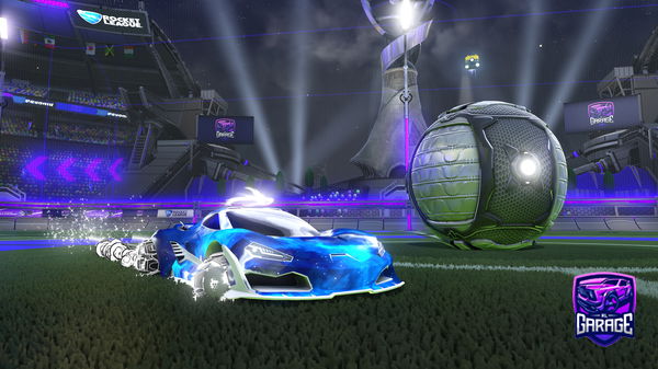 A Rocket League car design from Lutoxy