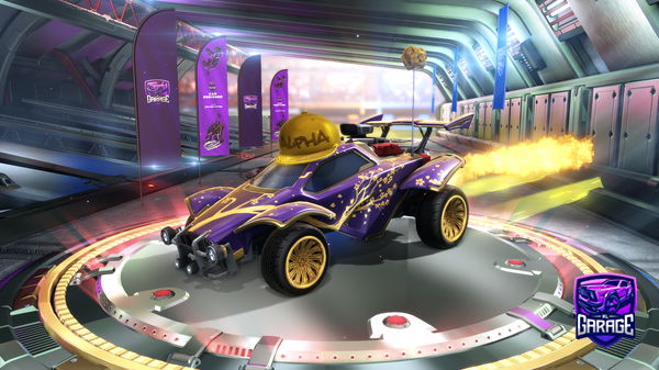 A Rocket League car design from LucidWolf6