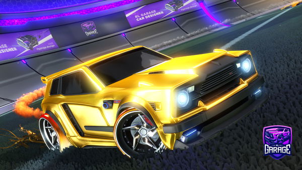 A Rocket League car design from Etienoob