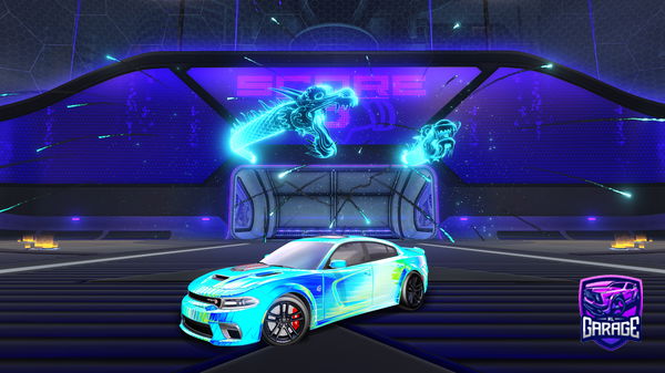 A Rocket League car design from JP-yt