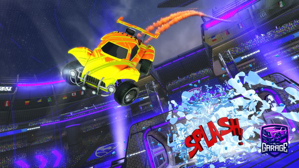 A Rocket League car design from gergo8