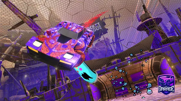 A Rocket League car design from Mariete23