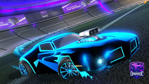 A Rocket League car design from Eli_Guy1235