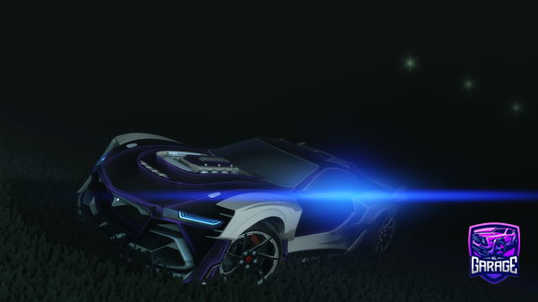 A Rocket League car design from Geo_Hell86