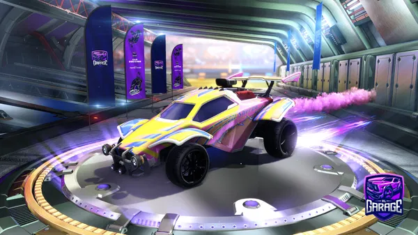 A Rocket League car design from LaGi294