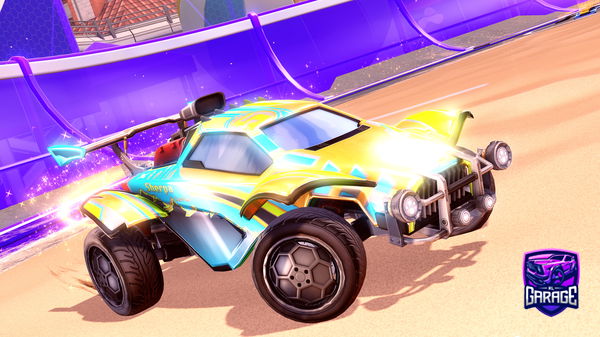 A Rocket League car design from MateX_FT