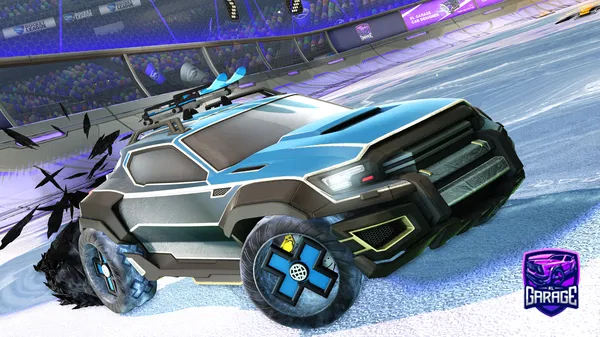 A Rocket League car design from MrRogers143