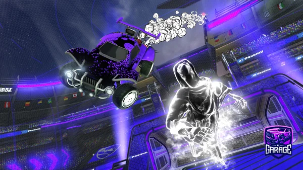 A Rocket League car design from CETG55