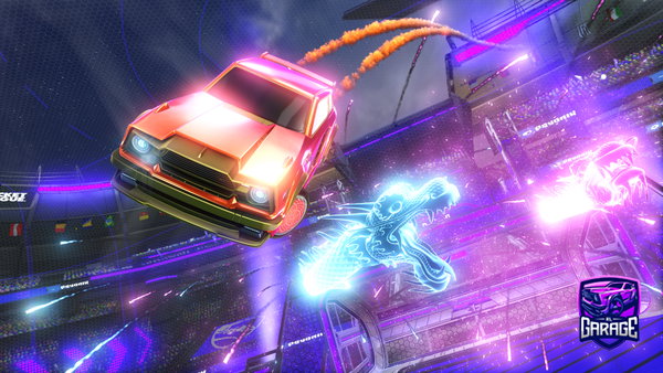 A Rocket League car design from DragonWrs18