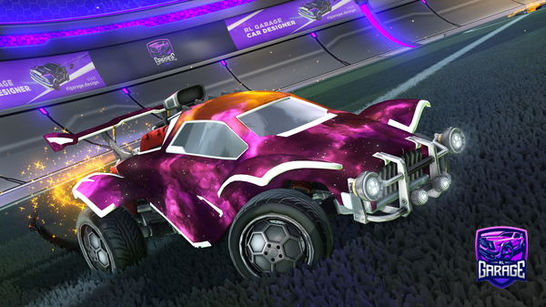 A Rocket League car design from Quantum_shot