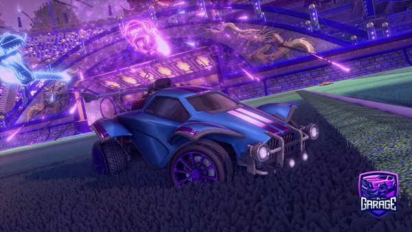 A Rocket League car design from elct