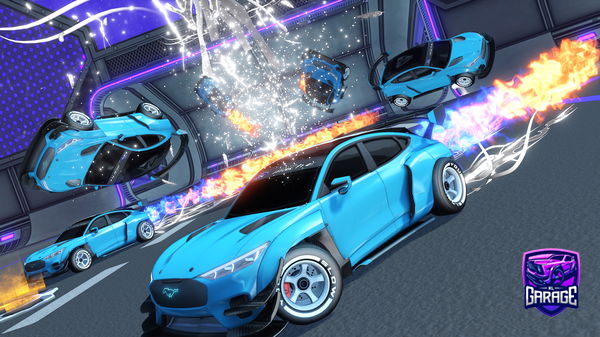 A Rocket League car design from VonSemog