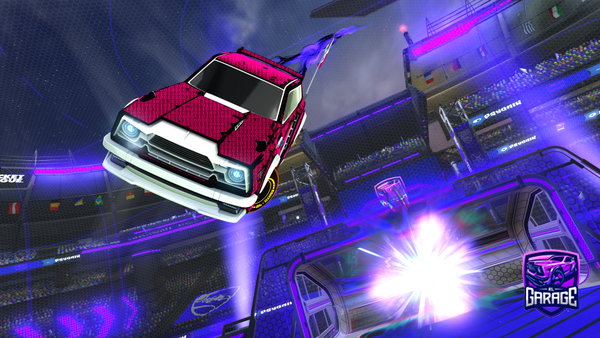 A Rocket League car design from Cesarin324