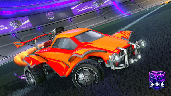 A Rocket League car design from Matthew1309