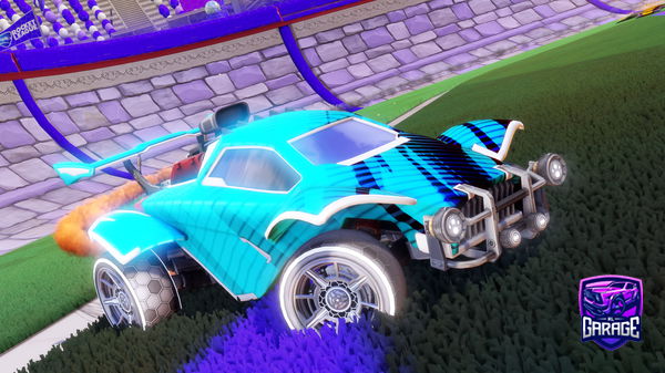 A Rocket League car design from MAXULTRAGAMER50