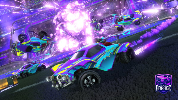 A Rocket League car design from Zitzak-Flo