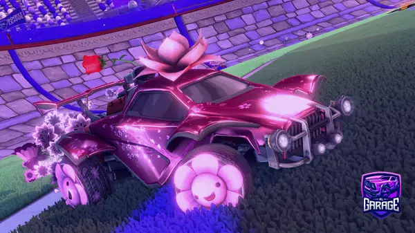 A Rocket League car design from tatsNtailpipes2