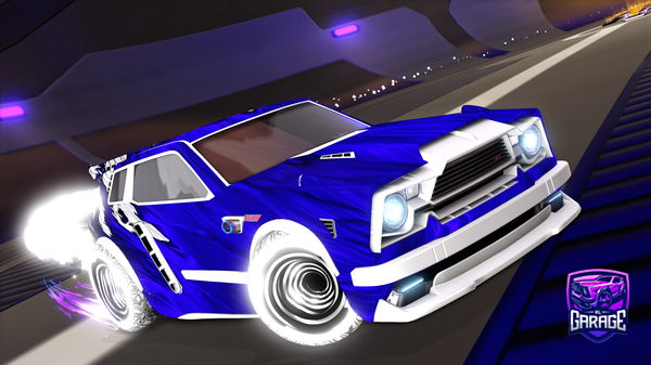 A Rocket League car design from HatariCine