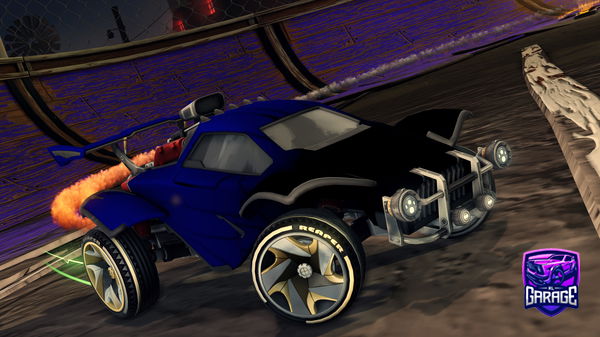 A Rocket League car design from DuckDuckRLG