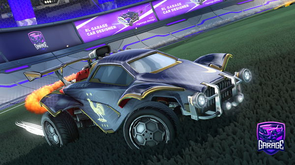 A Rocket League car design from ItsBruno