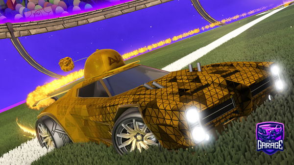 A Rocket League car design from AVIEagle