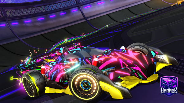 A Rocket League car design from MrRogers143
