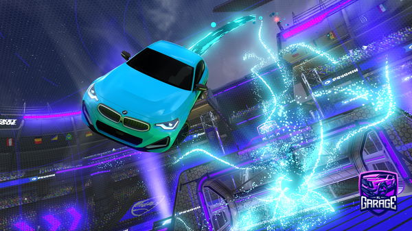 A Rocket League car design from ISurge