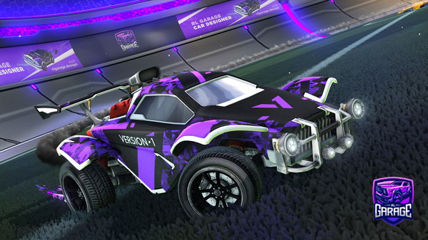 A Rocket League car design from Onlyduckyyytwitch