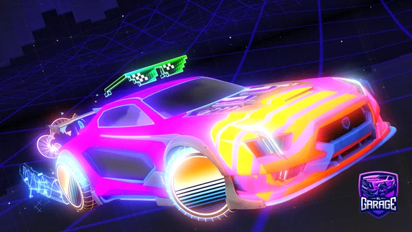 A Rocket League car design from LOLData_9373