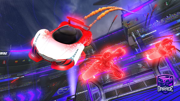 A Rocket League car design from DomUpNextt